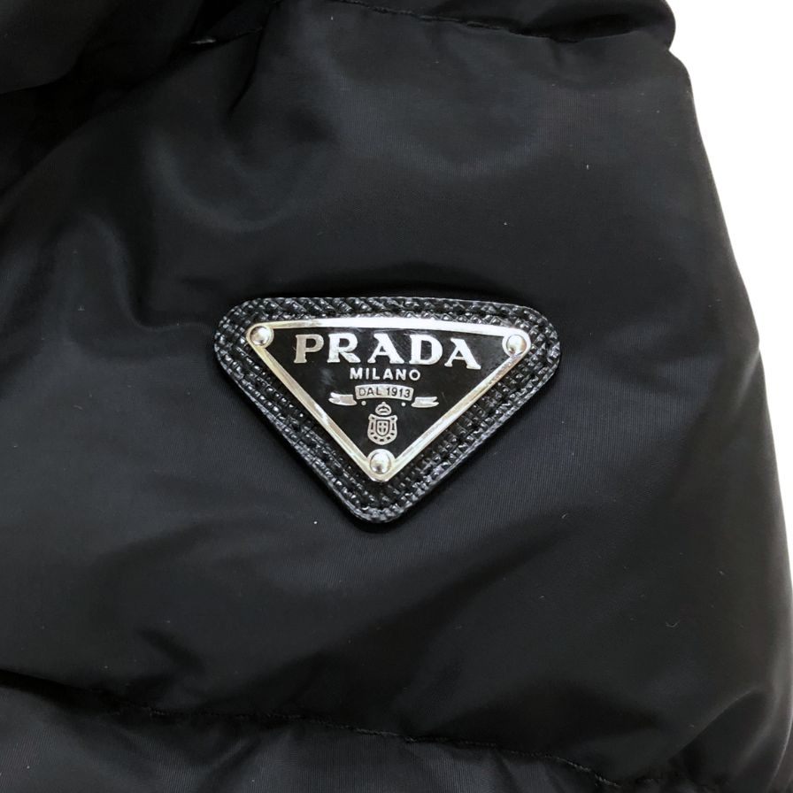 中古◆プラダ ダウンジャケット 29X544 サイズ42 レディース ブラック PRADA 【AFA6】