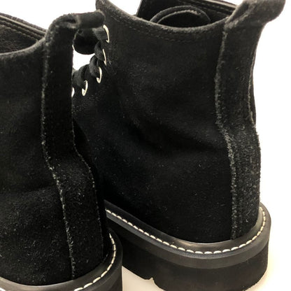 コンバース ハイカットスニーカー オールスター ロングライフハイ スエード メンズ ブラック サイズUS9.5 CONVERSE 約28.0cm【AFC28】
