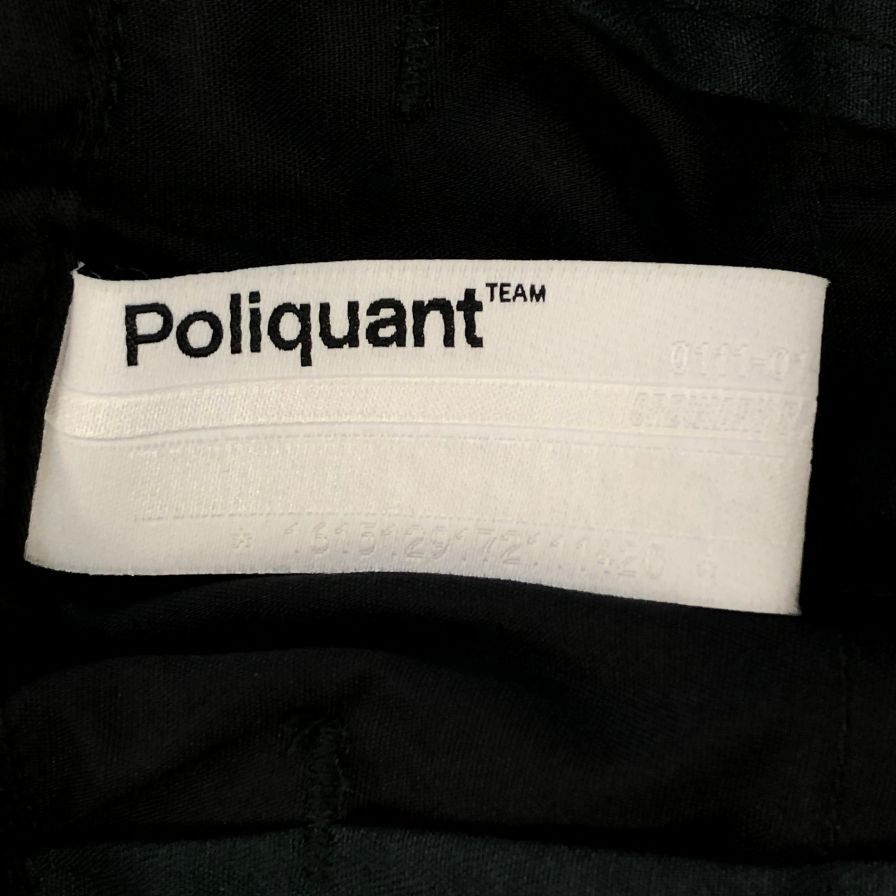 ポリクアント パンツ ブラック メンズ サイズ1-2 POLIQUANT 【AFB25】