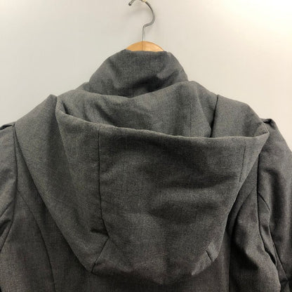 美品◆フォクシーニューヨーク ブリリアントコート グレー サイズ38 レディース 日本製 FOXEY NEW YORK 【AFF23】