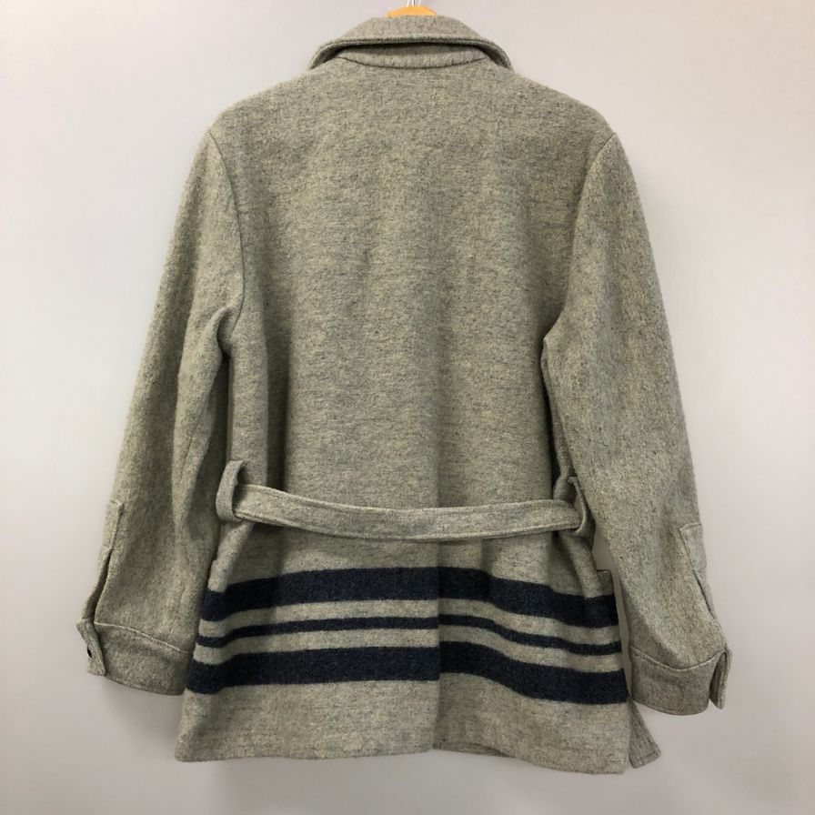 美品◆アマナ ウール ジャケット 60年代想定 グレー メンズ サイズL AMANA 【AFA17】
