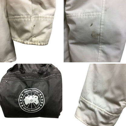 中古◆カナダグース ブラックレーベル ダウンジャケット シャトーパーカ 3426MB サイズXL メンズ ホワイト CANADA GOOSE BLACK LABEL 【AFA8】