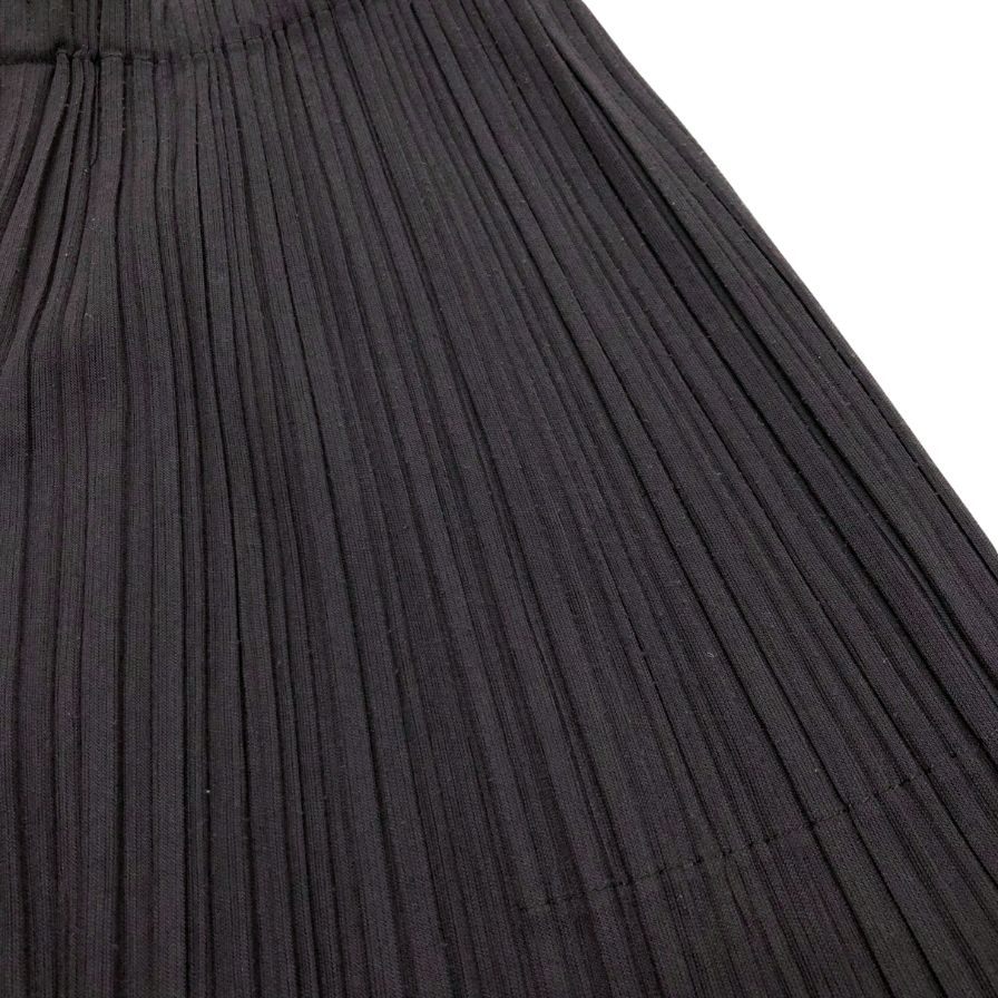 プリーツプリーズ イッセイミヤケ プリーツパンツ PP51JF614 ラミー レディース ブラウン サイズ4 PLEATS PLEASE ISSEY MIYAKE 【AFB19】