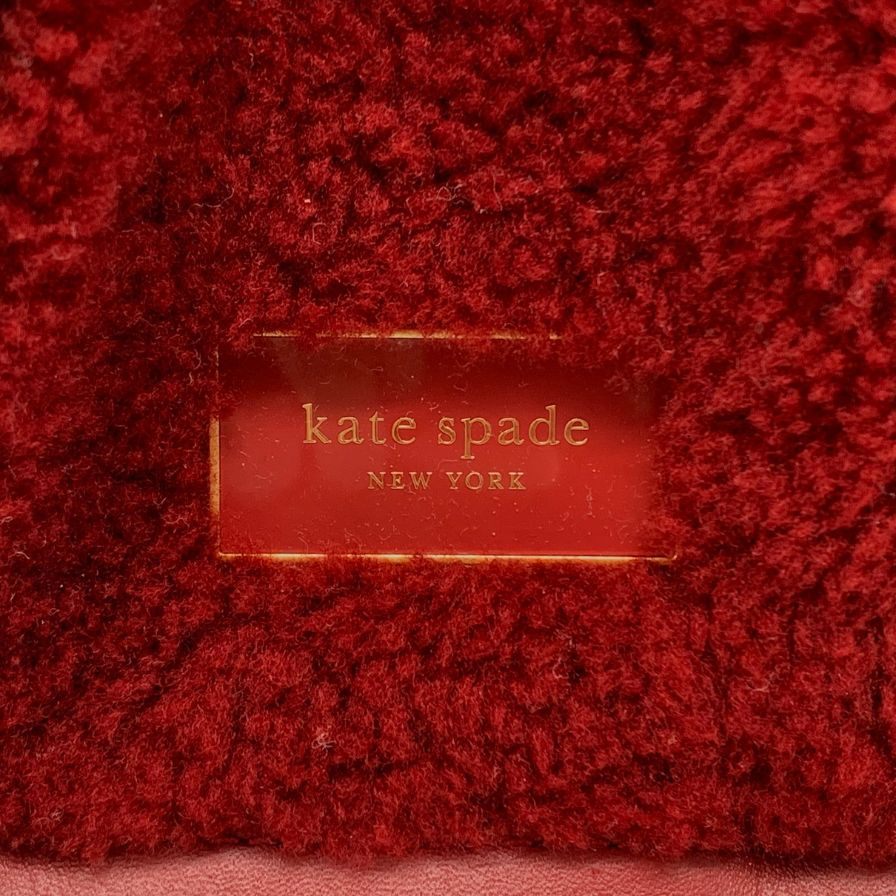 ケイトスペード マンハッタン ケーブル ニット シアリング スモール トート KE204 レッド レディース kate spade【AFE9】