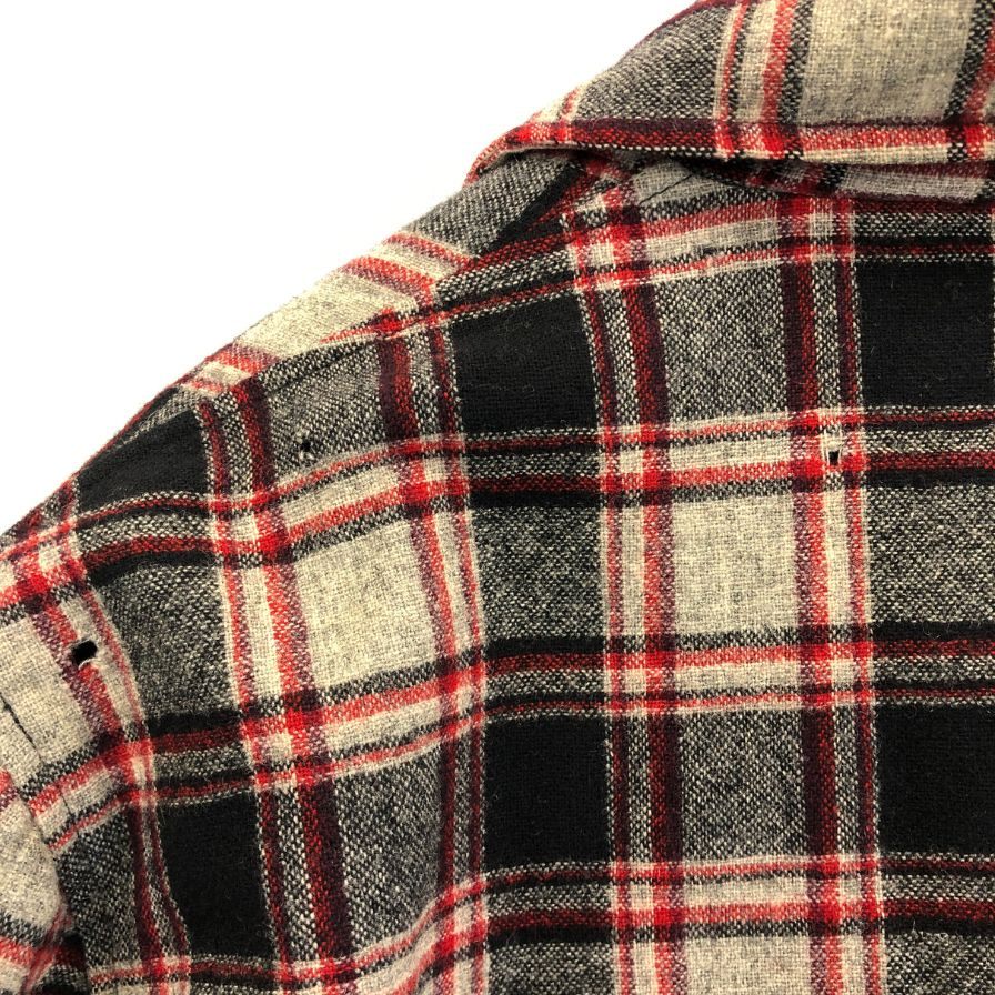 中古◆ペンドルトン 70S 3Bジャケット シングル ウール グレー系 メンズ サイズXL PENDLETON 【AFA1】
