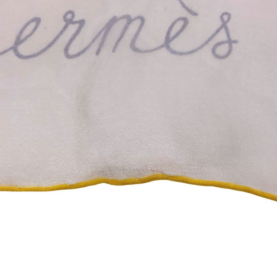エルメス カレ140 モスリン FAUNE LETTREE アルファベットの動物誌 シルク ピンク レディース HERMES【AFI20】