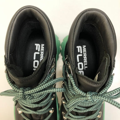 メレル ブーツ トレッキングブーツ Bristol MID レディース サイズ23.5 ブラック グリーン系 MERRELL 約23.5cm【AFD5】