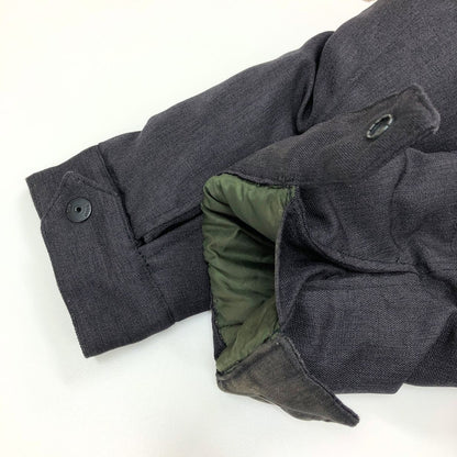 中古◆ジースター ロゥ ジャケット 中綿 キルティング フード グレー メンズ サイズM G-STAR RAW RACKLER HDD BOMBER 【AFA24】