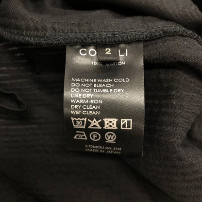 コモリ コーデュロイ ドローストリングパンツ C03-03007 ブラック メンズ サイズ2 COMOLI 【AFB25】