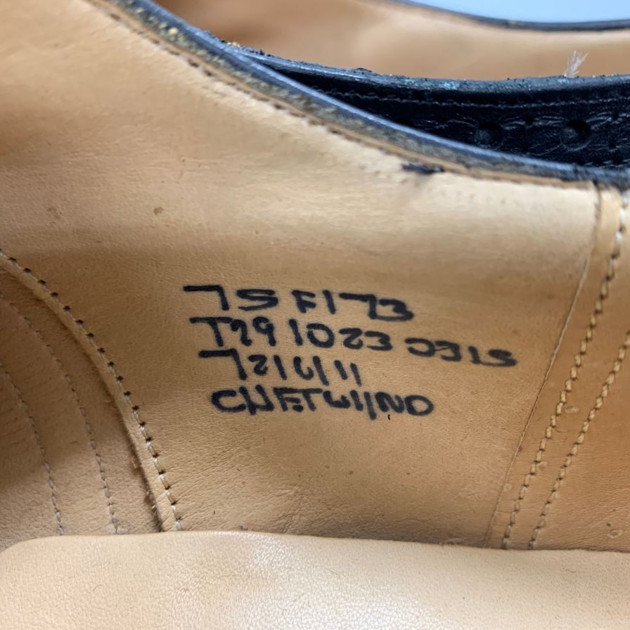 チャーチ レザーシューズ チェットウィンド サイズ7.5 メンズ ブラック Church's CHETWYND ビジネスシューズ 約26.0cm【LA】【中古】