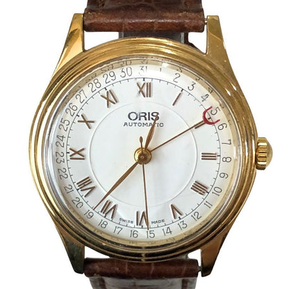 オリス 7403 オートマティック 腕時計 メンズ ゴールド ORIS【AFI4】