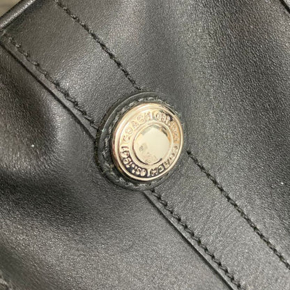 コーチ レザー ボストンバッグ D1082-F77124ストラップ付 ブラック ユニセックス COACH【AFE1】