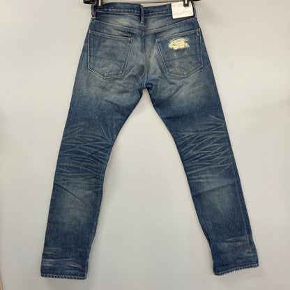 ロン ハーマン デニム パンツ ダメージ加工 USA製 セルビッジ 青耳 メンズ サイズ31 インディゴ Ron Herman Denim 【AFB12】