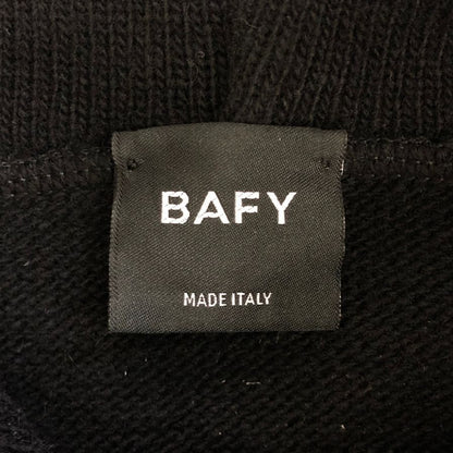 美品◆バフィー パーカー ニット パーカー メンズ ブラック サイズ 44 BAFY 【AFB12】
