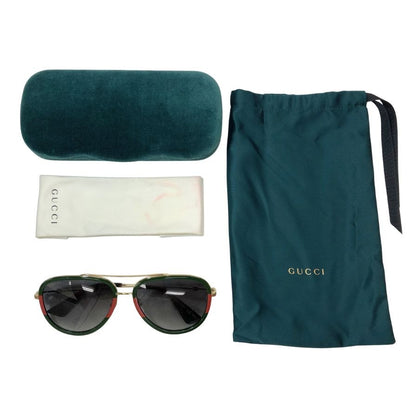 グッチ サングラス シェリーライン ビー 57□17-140 GG0062S レディース GUCCI【AFI19】