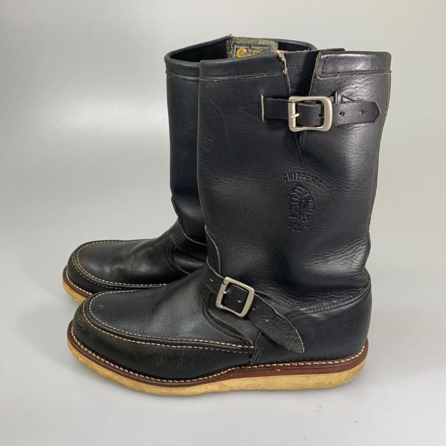 チペワ ロングブーツ メンズ サイズ 10 ブラウン chippewa 約28.0cm【PTM】