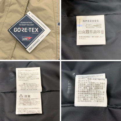 極美品◆ノースフェイス マウンテン ライトジャケット NP62450 メンズサイズS ブラウン系 THE NORTH FACE 【AFA2】