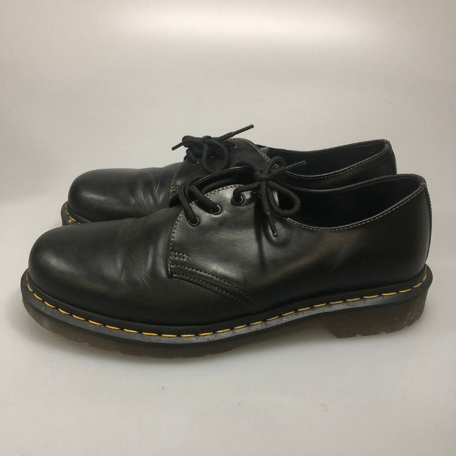 ドクターマーチン レザーシューズ 3ホール プレーントゥ 1461 サイズUK10 ブラック Dr.Martens 約29.0cm【AFD15】