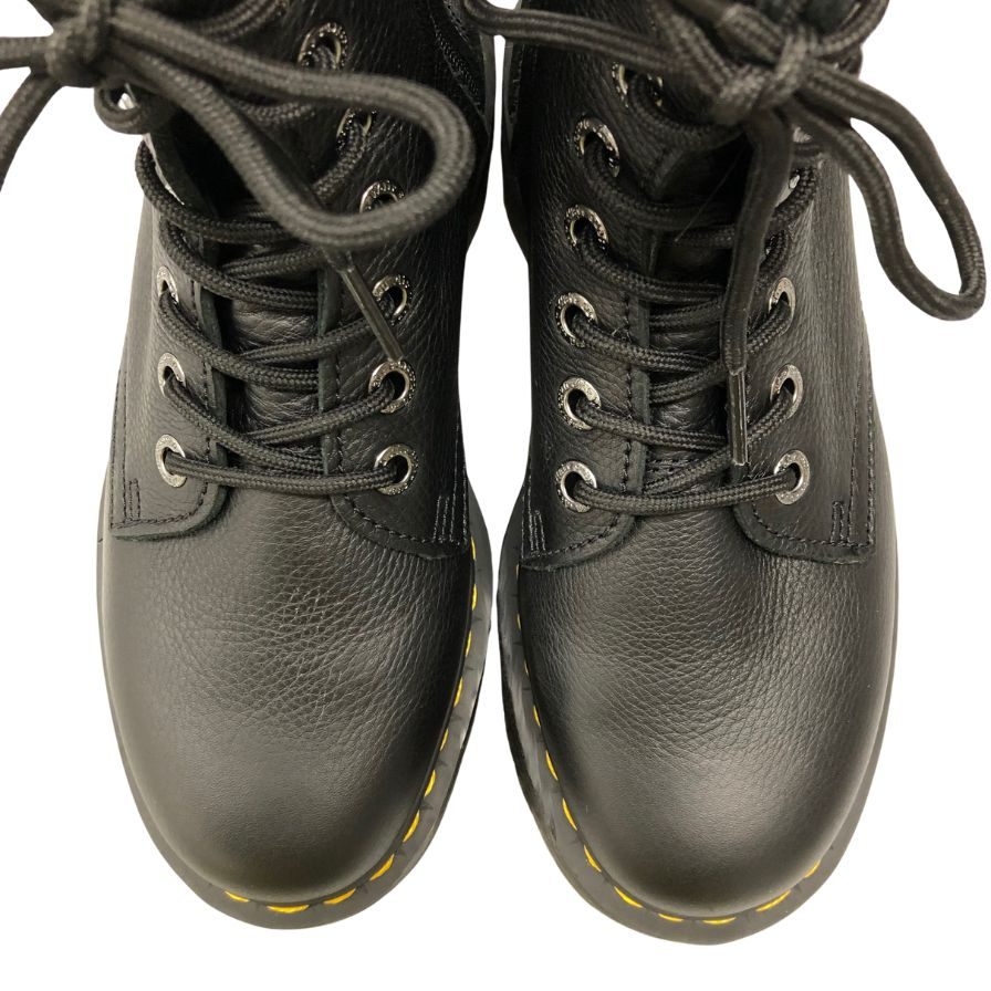 ドクターマーチン レースアップブーツ ジェイドン3 ブラック レディース サイズ38 Dr.Martens  JADON III 約25.0cm【AFC45】