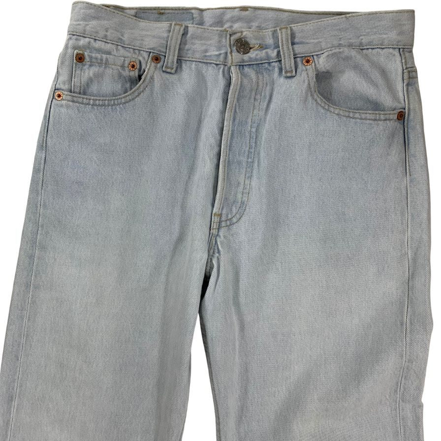 リーバイス デニムパンツ 501 90年代 USA製 ボタン裏501 インディゴ メンズ サイズ W30 L34 LEVI’S 【AFB34】