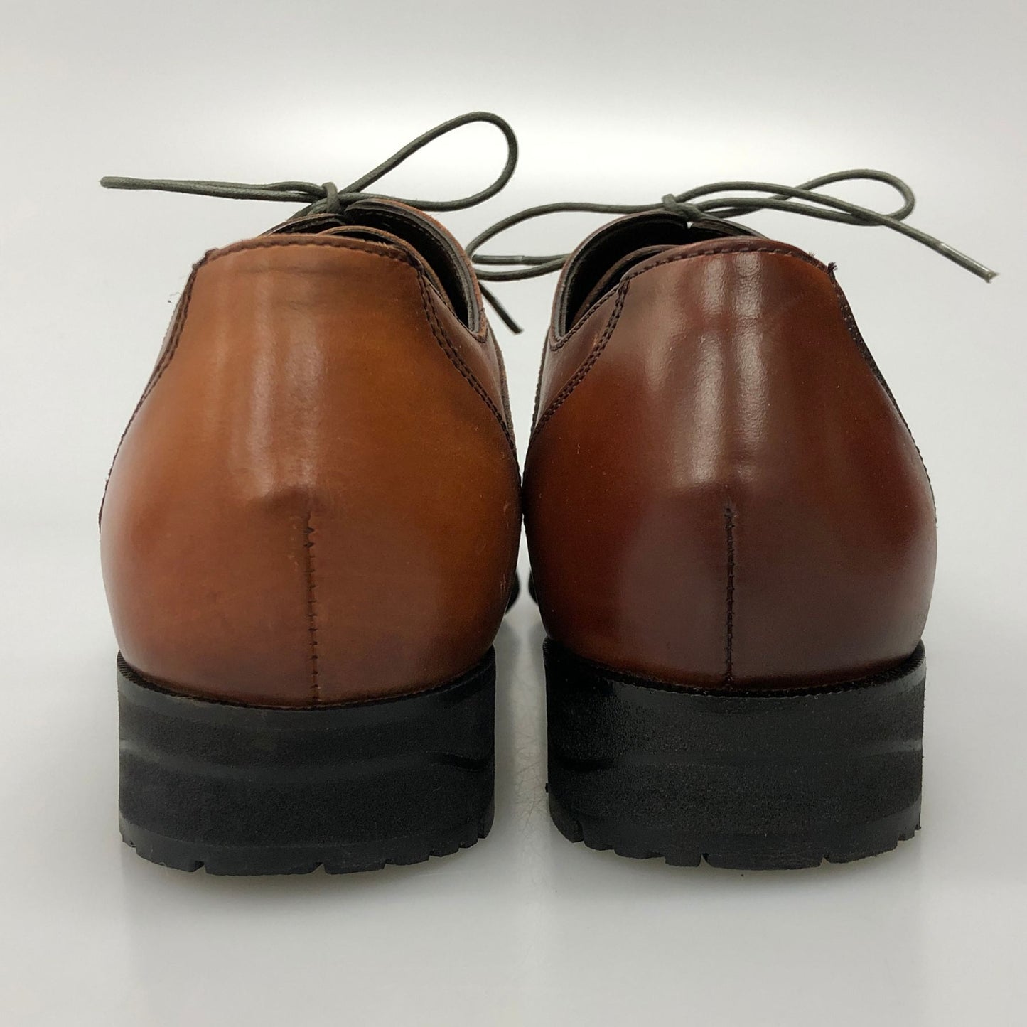 マドラスウォーク ミズノセレクト レザーシューズ ストレートチップ ブラウン系 サイズ24cm madras Walk MIZUNO SELECT 約24.0cm【AFC41-2】