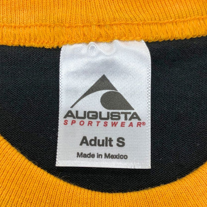 新品同様◆ゴダード  Tシャツ  半袖 プリント メンズ ブラック イエロー サイズS  godard 【AFB6】