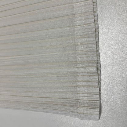 美品◆プリーツプリーズ ワンピース PP61JH126 イッセイミヤケ ポリエステル ホワイト サイズ4 レディース PLEATS PLEASE 【AFB21】