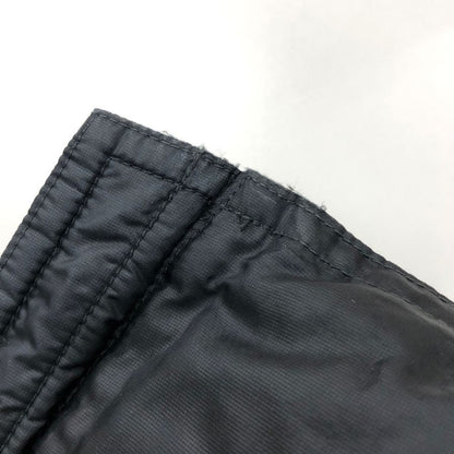 中古◆バーバリー ロンドン ダウンブルゾン 4ポケット 裏地ノバチェック 三陽商会 01496-06 メンズ サイズLL ブラック BURBERRY LONDON 【AFB14】