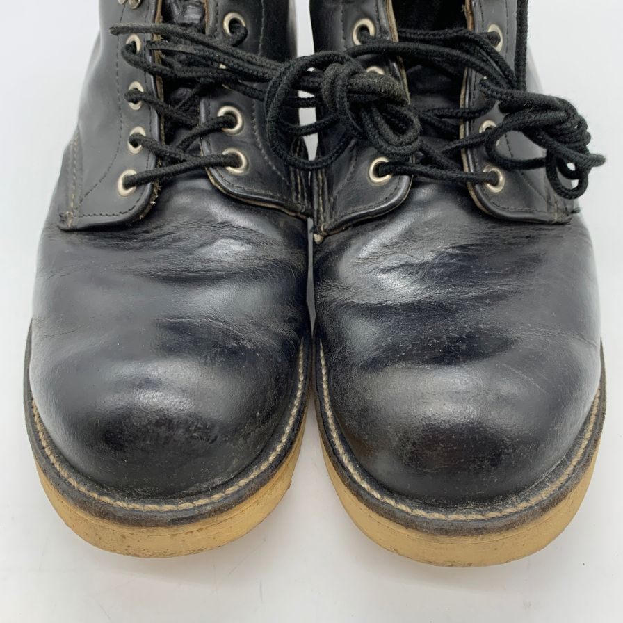 レッドウィング ブーツ 8165 アイリッシュセッター ブラック サイズUS9.5D メンズ REDWING 約27.5cm【YB5】