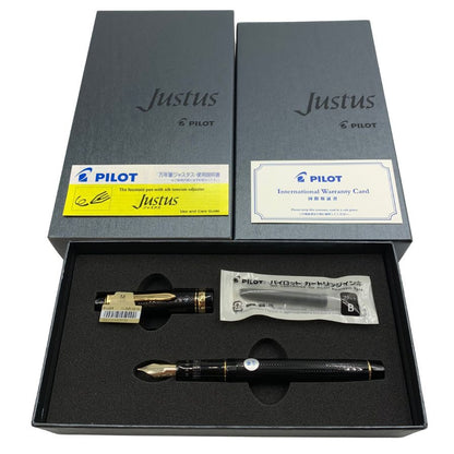 パイロット 万年筆 Justus95 ペン先14K FJ-3MR-NB-F ブラック PILOT【AFB53】