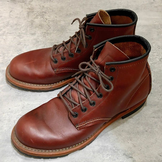 レッドウイング ブーツ 9011 ベックマン ブラックチェリー サイズUS7D REDWING ブーツ 約25.0cm【LA】【中古】