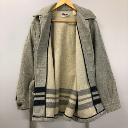 美品◆アマナ ウール ジャケット 60年代想定 グレー メンズ サイズL AMANA 【AFA17】