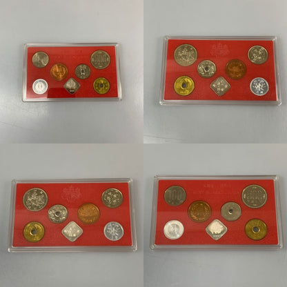 【10セット】大蔵省造幣局 桜の通り抜け 貨幣セット 銀メダル付随 1993・1994・1995・1996・1997・1998・1999 額面666円 MINT SET【AFI13】【中古】