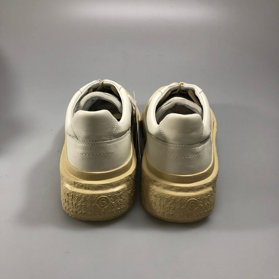 エムエムシックス スニーカー SH3WS0004 CHUNKY GAMBETTA SNEAKER サイズ41 メンズ ホワイト MM6 約26.0cm【AFD1】
