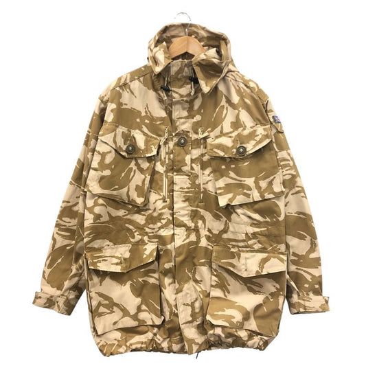 美品◆イギリス軍 コンバットスモックジャケット カモフラ柄 メンズ サイズ170/104 ベージュ系 【AFA9】