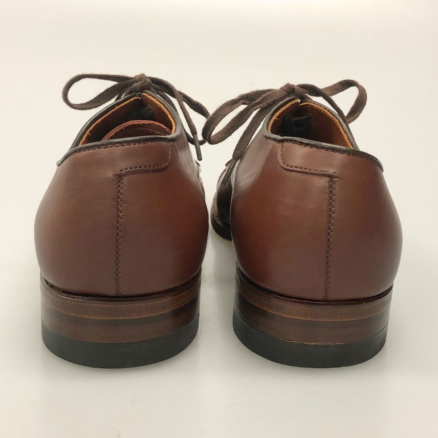 オールデン レザーシューズ N6511 カーフ 外羽根 メンズ ブラウン サイズ6ハーフ ALDEN ビジネスシューズ 約24.5cm【LA】【中古】