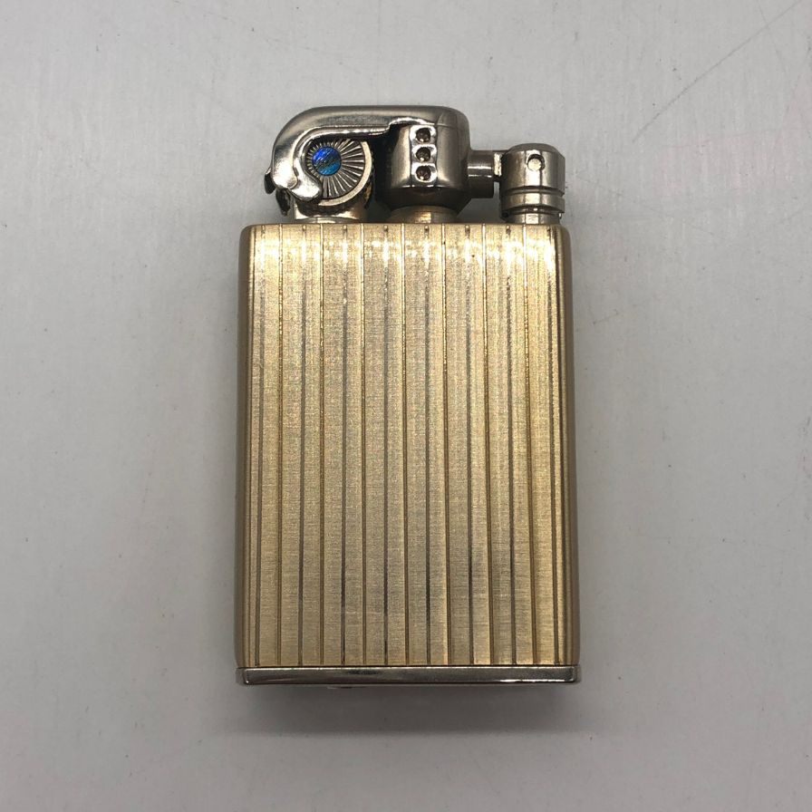 サロメ ガスライター アンティーク調 ゴールド SAROME【AFI25】【中古】