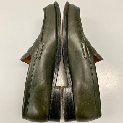 ジェイエムウエストン レザーシューズ 180 シグニチャーローファー ハンターグリーン メンズ サイズ5.5C グリーン J.M. WESTON 約24.0cm【AFD13】