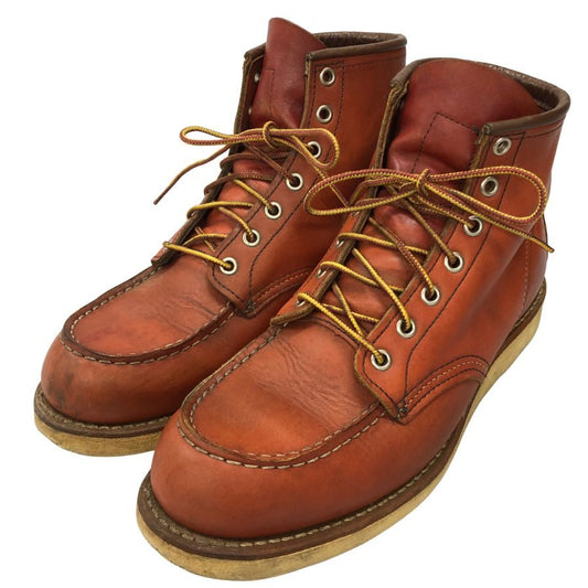 レッドウィング ワークブーツ 8875 6インチ レザー クラシックモックトゥ ワインレッド メンズ サイズUS9E RED WING 約27.0cm【AFC47】