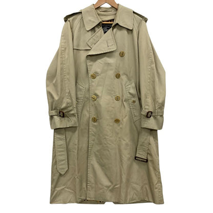 中古◆バーバリー バルカラーコート 旧タグ ヴィンテージ ベージュ メンズ サイズM Burberry 【AFA18】
