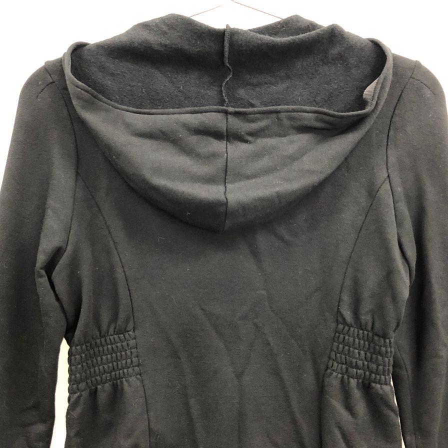 中古◆エフガール フォクシージップパーカー 24677 テンセル ストレッチ ブラック レディース サイズS  FguRL FOXEY 【AFB32】