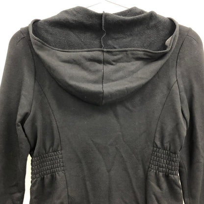 中古◆エフガール フォクシージップパーカー 24677 テンセル ストレッチ ブラック レディース サイズS  FguRL FOXEY 【AFB32】