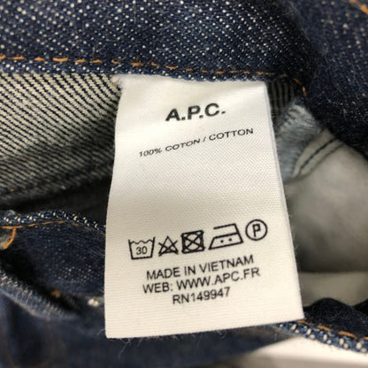 アーペーセー デニム パンツ メンズサイズ 28 ネイビー apc 【AFB30】