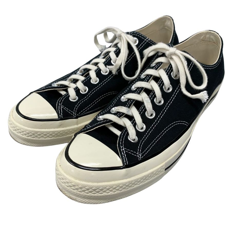 コンバース アディクト チャックテイラー ローカット スニーカー メンズ サイズ UK 9.5 ブラック CONVERSE 約28.0cm【AFC36】