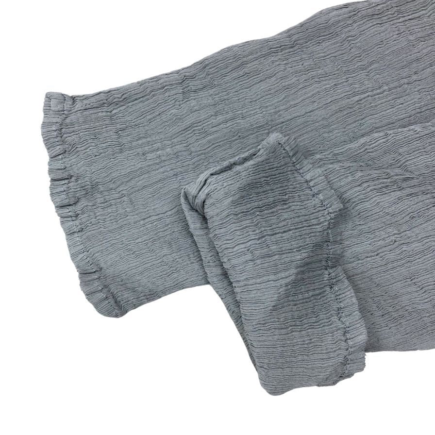 極美品◆ミー イッセイミヤケ カーディガン MI83FO282 レディース サイズ フリー グレー me ISSEY MIYAKE 【AFB14】