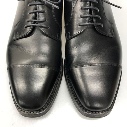 宮城興業 レザーシューズ ストレートチップ 外羽根 ZERBINOパターンオーダー SQ006 メンズ サイズ25cm2E ブラック MIYAGIKOGYO 約25.0cm【AFD5】