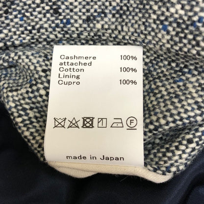 美品◆フェンダール シングルブレスト ジャケット カシミア メンズ サイズL グレー FENDART 【AFB3】