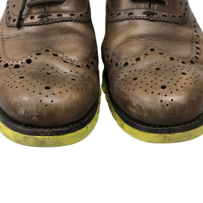 コールハーン レザースニーカー ゼログランド メンズ サイズ9.5 ブラウン C22061 COLE HAAN  zerogrand 約28.0cm【AFC45】