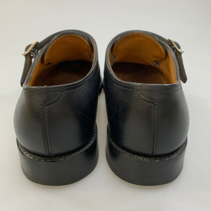 ジョンロブ レザーシューズ ダブルモンク ウィリアム グレインレザー ブラック サイズUK6.5 JOHN LOBB ビジネスシューズ 約24.5cm【LA】【中古】