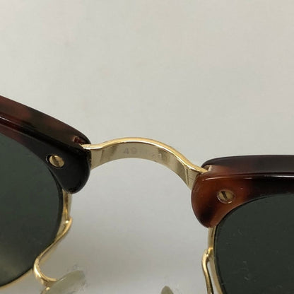 レイバン サングラス クラブマスター クラシック  RB3016 W0366 49□21／3N べっ甲柄×ゴールド Ray-Ban【AFI3】